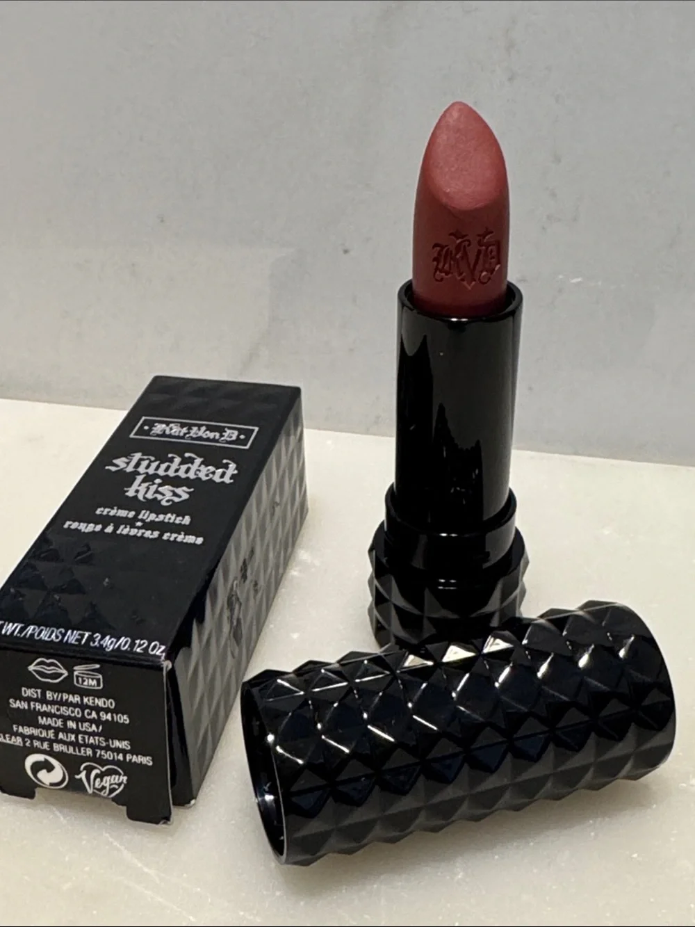 Kat Von D Crème Kiss Lipstick Full Size Cathedral